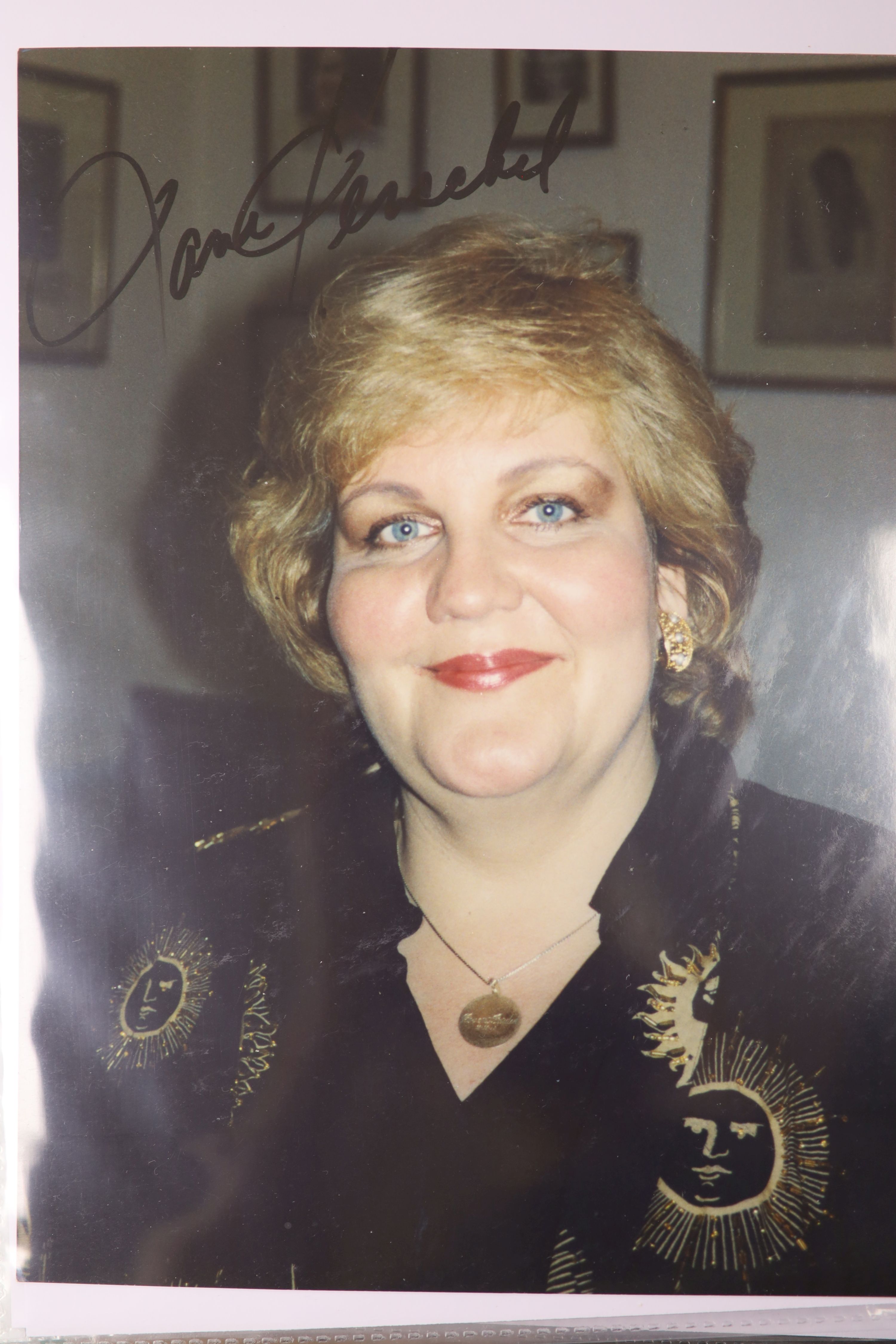 Album of more than 100 signed photographs of classical music singers, instrumentalists and conductors